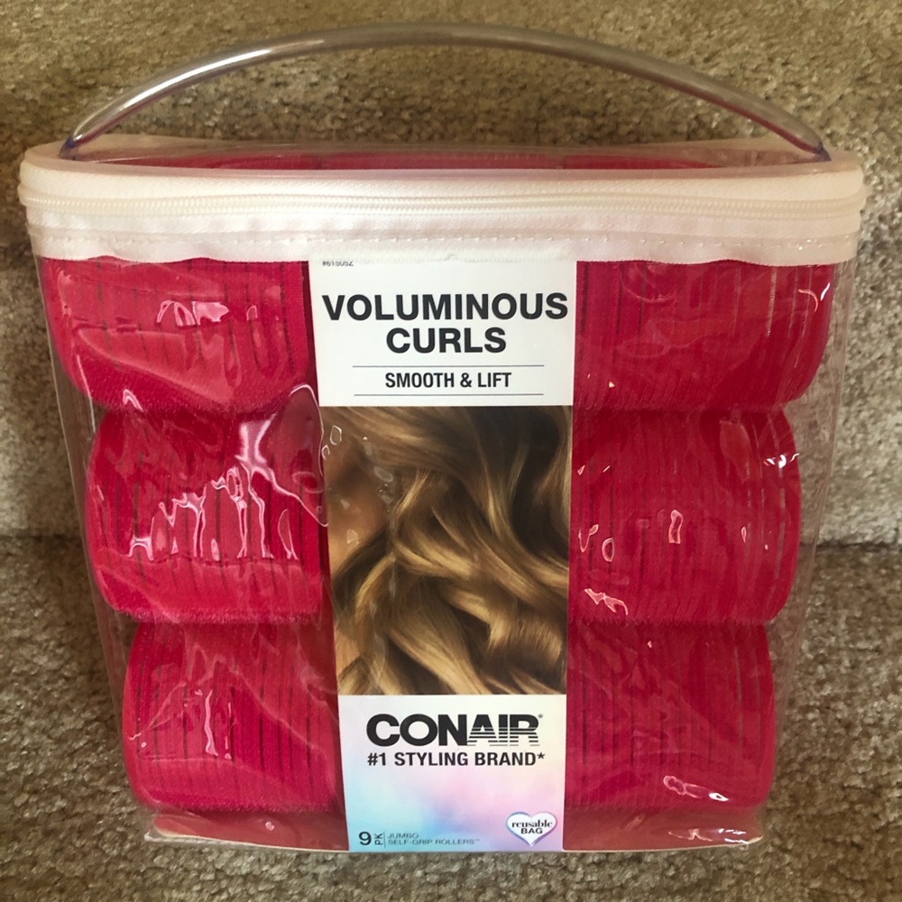 Voluminous Curls Hot Rollers - Pink
